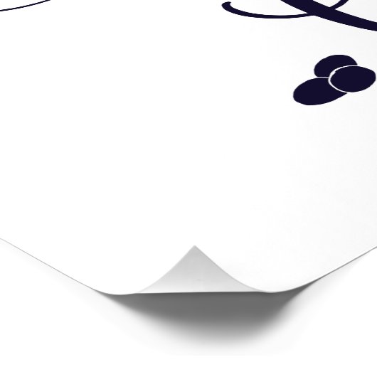 Gewoon een meisje dat van Chickens Silhouette houd Perfect Poster (Hoek)