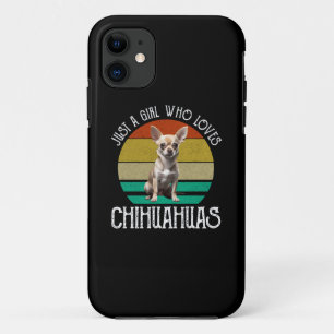 Gewoon een meisje dat van Chihuahuas houdt Case-Mate iPhone Case