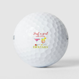 Gewoon een meisje dat van Cocktails houdt... Golfballen