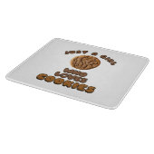 Gewoon een meisje dat van Cookies houdt Snijplank (Hoek)