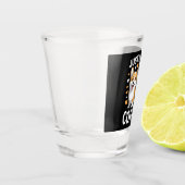Gewoon een meisje dat van Corgis houdt Shot Glas (Links)