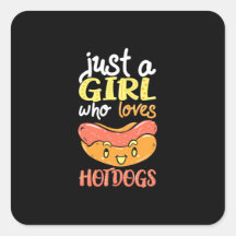 Gewoon een meisje dat van Dachshund Dog houdt