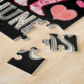 Gewoon een meisje dat van Dachshunds Dog houdt Legpuzzel (Zijkant)