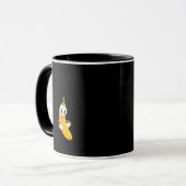 Gewoon een meisje dat van de bananenapparel banana mok (Voorkant links)