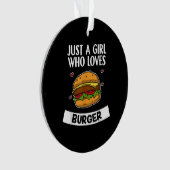 Gewoon een meisje dat van de Birmese koeentjes hou Ornament (voorkant)