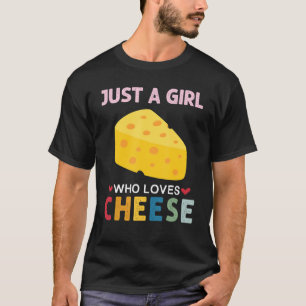 Gewoon een meisje dat van de kaaskazen Grahi houd T-shirt
