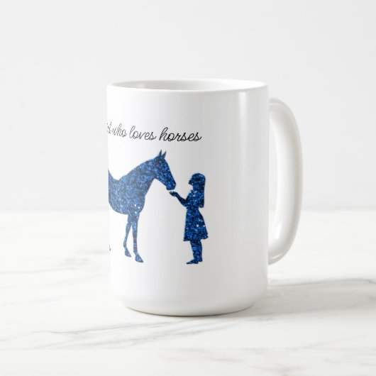 Gewoon een meisje dat van de mok houdt. (Voorkant rechts)