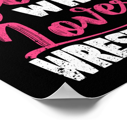 Gewoon een meisje dat van de rustelende meisjes ho poster (Hoek)