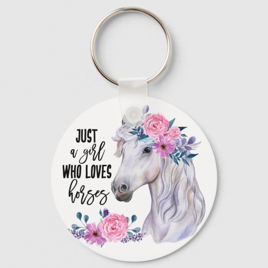 Gewoon een meisje dat van de Sleutelhanger van paa (Voorkant)