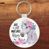 Gewoon een meisje dat van de Sleutelhanger van paa (Voorkant)