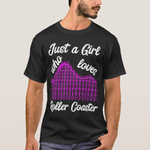 Gewoon een meisje dat van de Thrillzoekers van het T-shirt