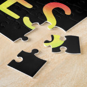 Gewoon een meisje dat van de Waterverf van de Wolv Legpuzzel (Zijkant)