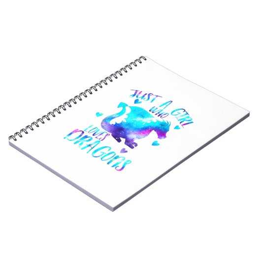 Gewoon een meisje dat van Dragons houdt... ik grap Notitieboek (Linkerzijde)