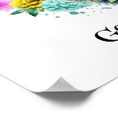 Gewoon een meisje dat van Duitse herders houdt Poster (Hoek)