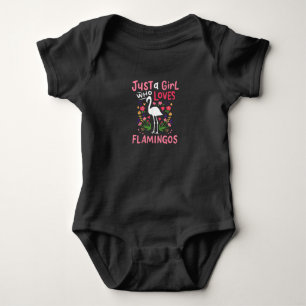 Gewoon Een Meisje Dat Van Flamingo Houdt Romper