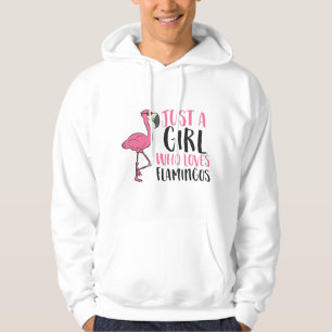 Gewoon Een Meisje Dat Van Flamingo's Houdt Schatti Hoodie