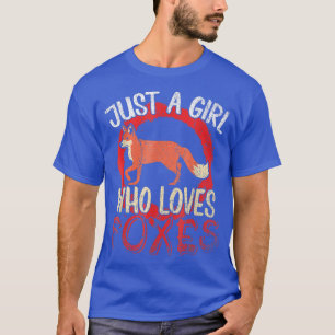 Gewoon een meisje dat van Foes Women Forest Animal T-shirt