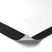 Gewoon een meisje dat van Football Sporty Athlete  Poster (Hoek)