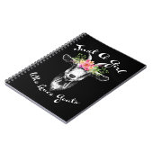 Gewoon een meisje dat van geitenhouderij houdt notitieboek (Linkerzijde)