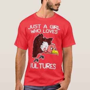 Gewoon een meisje dat van gieren houdt t-shirt