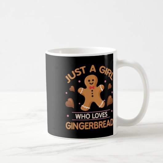 Gewoon een meisje dat van Gingerbrood houdt... gra Koffiemok (Rechts)