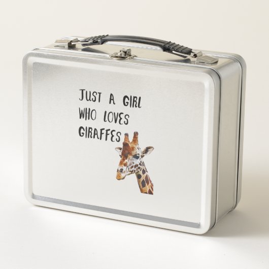 Gewoon Een Meisje Dat Van Giraffen Liefheeft Schat (Voorkant)