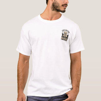 Gewoon een meisje dat van Golden Retrievers houdt T-shirt