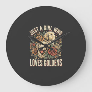 Gewoon een meisje dat van Goldens houdt Grote Klok