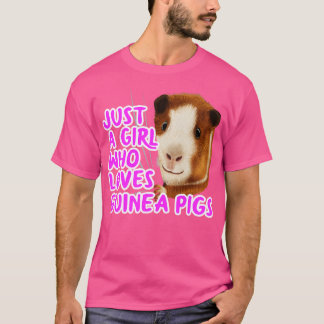 Gewoon een meisje dat van Guinee 2 houdt T-shirt