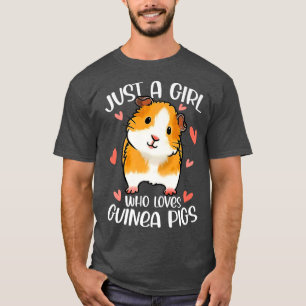 Gewoon een meisje dat van Guinee houdt, Funny Prem T-shirt