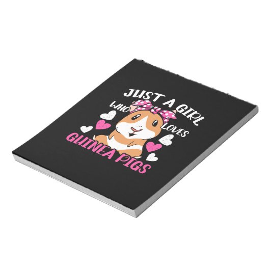 Gewoon een meisje dat van Guinee houdt Notitieblok (Linkerzijde)