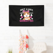 Gewoon een meisje dat van Guinee houdt Spandoek (Insitu)