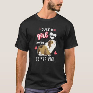 Gewoon een meisje dat van Guinee houdt T-shirt