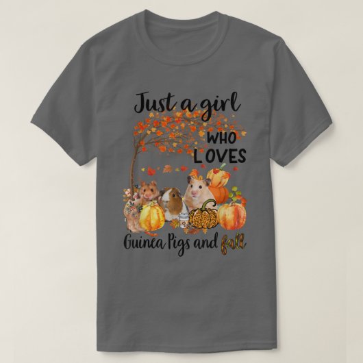 Gewoon een meisje dat van Guinee houdt, varkens en T-shirt (Design voorkant)