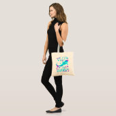 Gewoon een meisje dat van haaien houdt, Galaxy Sha Tote Bag (Voorkant (model))