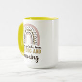 Gewoon een meisje dat van haar hond houdt en games mok (Voorkant links)