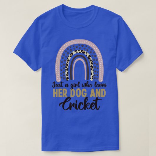Gewoon een meisje dat van haar hond houdt... t-shirt (Design voorkant)