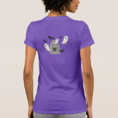 Gewoon een meisje dat van Halloween Costume Beauty T-shirt (Achterkant)