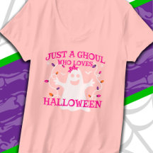 Gewoon Een Meisje Dat Van Halloween Houdt Mooie Ro