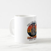 Gewoon Een Meisje Dat Van Halloween Postdienst Gra Koffiemok (Voorkant links)