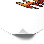 Gewoon Een Meisje Dat Van Halloween Postdienst Gra Perfect Poster (Hoek)