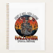 Gewoon Een Meisje Dat Van Halloween Postdienst Gra Planner (Voorkant)