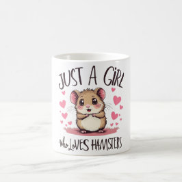 Gewoon een meisje dat van Hamsters houdt Koffiemok