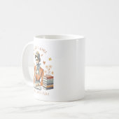 Gewoon een meisje dat van Herfst houdt Koffiemok (Voorkant links)