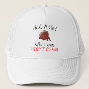 Gewoon een meisje dat van Hermit Crabs houdt Trucker Pet