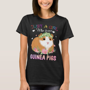 Gewoon een meisje dat van het Shirt van de cavia's