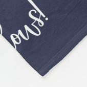 Gewoon een meisje dat van hoerlandkoeien houdt, Si Fleece Deken (Hoek)