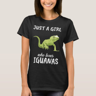 Gewoon een meisje dat van Iguanas Clothes Outfit I T-shirt