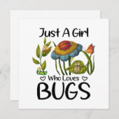 Gewoon een meisje dat van insecten houdt (Voorkant / Achterkant)