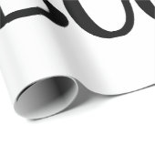 Gewoon een meisje dat van insecten houdt cadeaupapier (Rol Hoek)